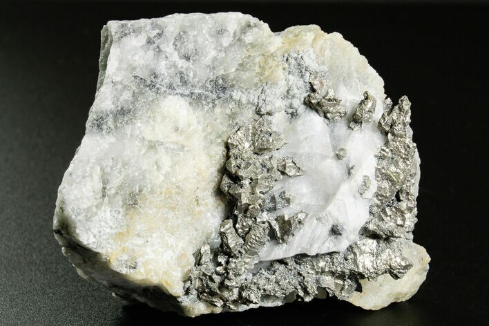 Native Silver in Calcite - Morocco #362820